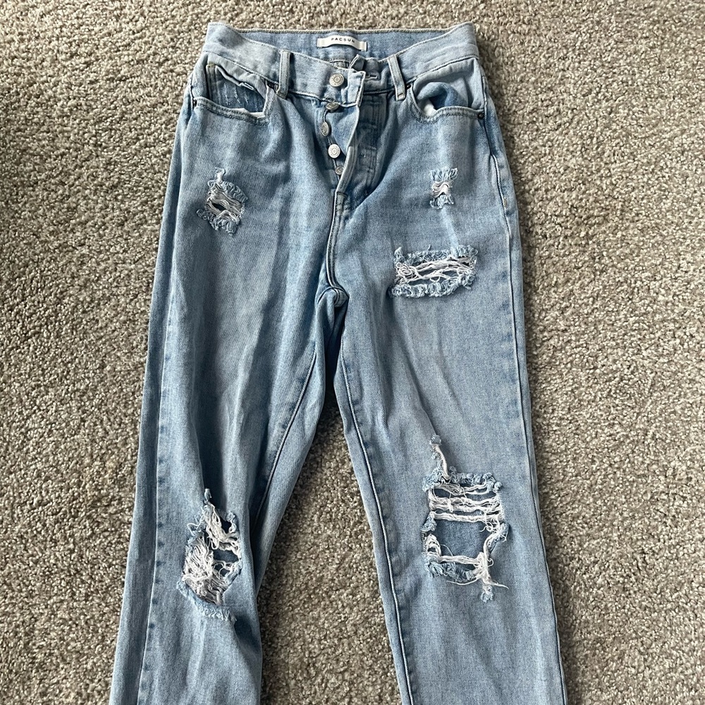 Pacsun High Rise Straight Jean